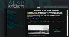 Desktop Screenshot of laplaywrights.org